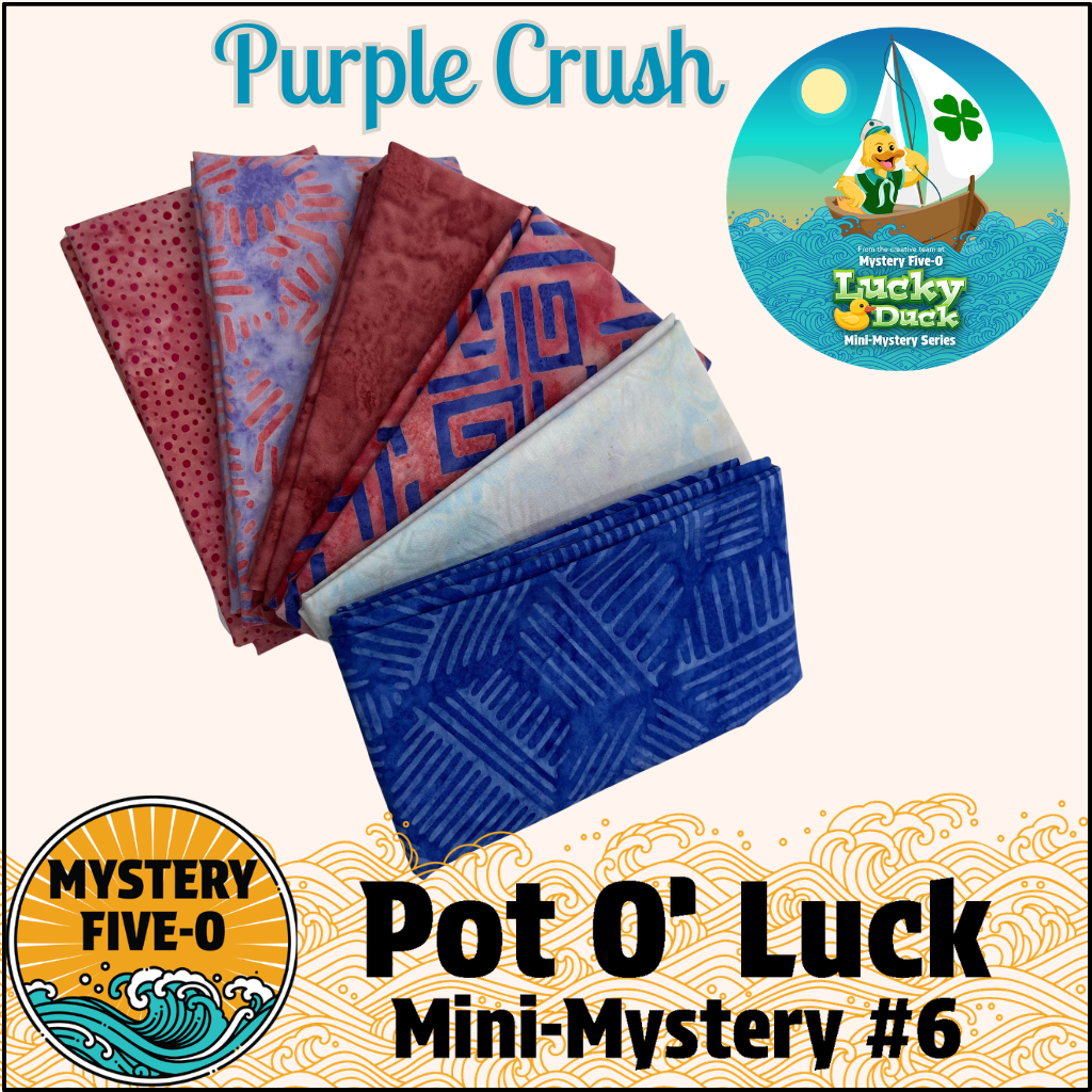 Mystery Five-0- Purple Crush - Pot O' Luck Mini Mystery #6