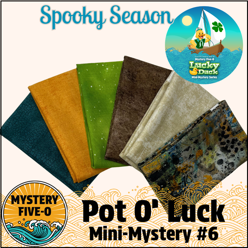 Mystery Five-0- Spooky Season - Pot O' Luck Mini Mystery #6