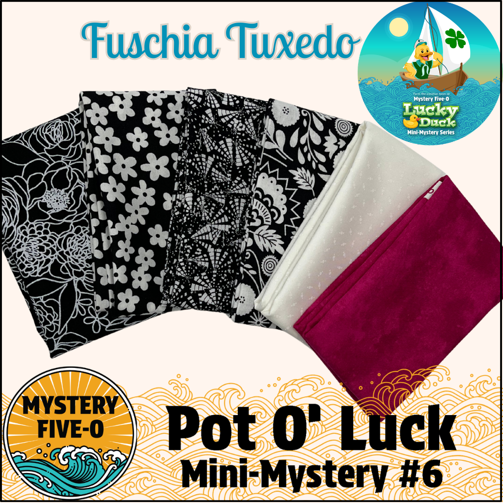 Mystery Five-0 - Fushia Tuxedo - Pot O' Luck Mini Mystery #6