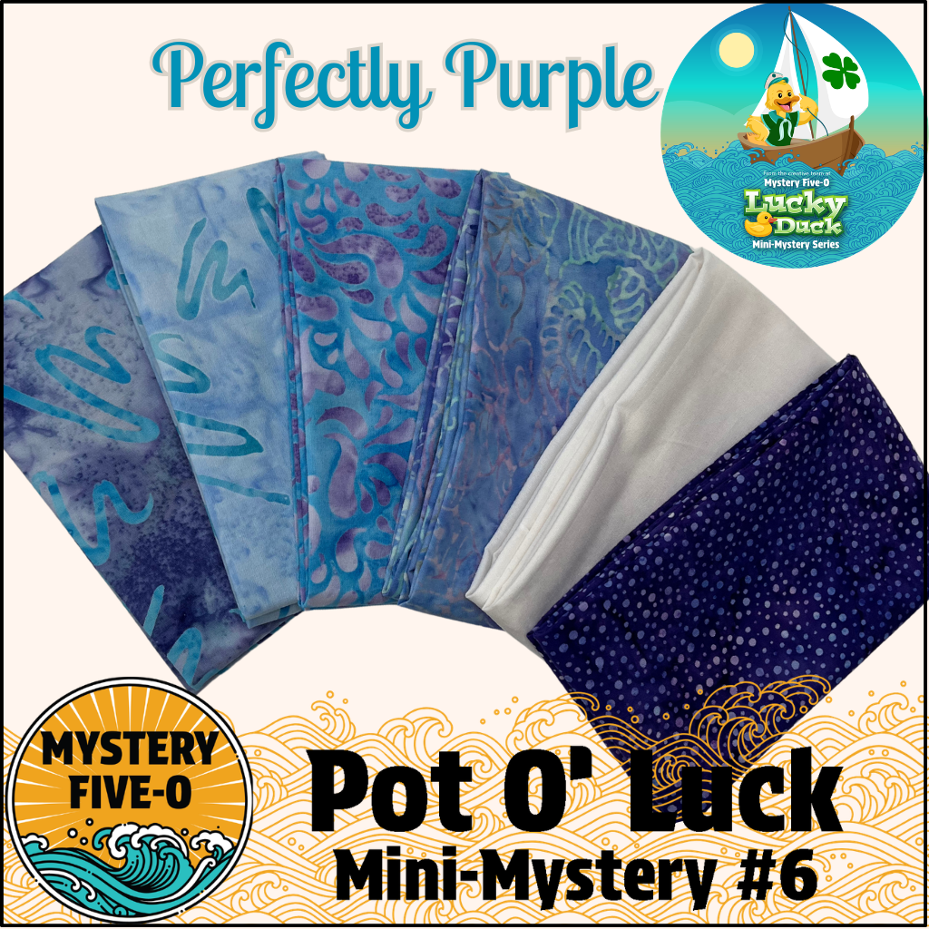 Mystery Five-0 - Perfectly Purple  - Pot O' Luck Mini Mystery #6