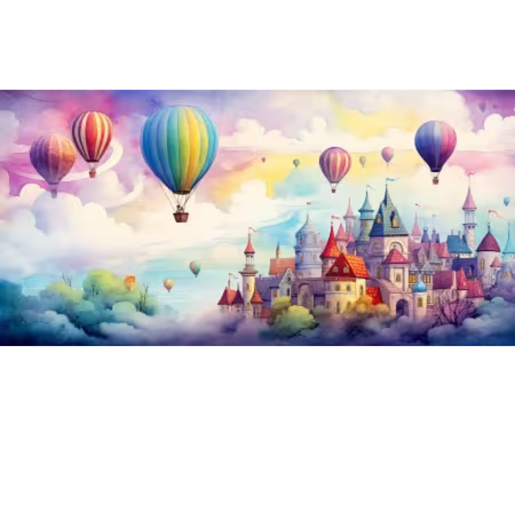 Mystical Fairy Land 35.5x18in Panel # ANI-020