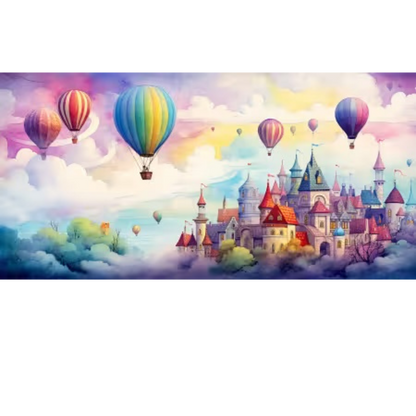 Mystical Fairy Land 35.5x18in Panel # ANI-020