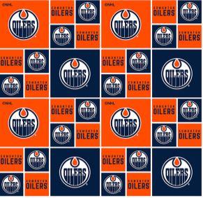 NHL Small Block Cotton - Oilers - 020 Oil