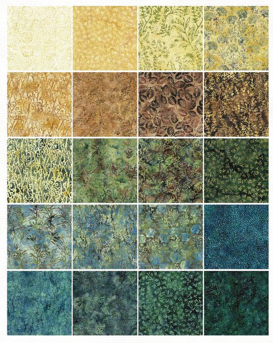 Natural Healing-ST  Layer Cake by Island Batiks