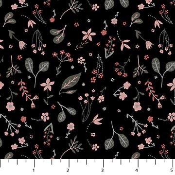 Nature Trail Rayon - 54" - Black -  R90994-99