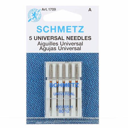 Needles -  Schmetz - Universal  12/80 - 705HUC-80