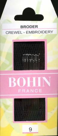 Needles Bohin Crewel/Embroidery  3/9