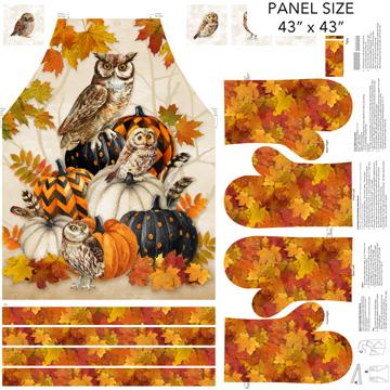 Night Owl Apron Panel - C28843-12