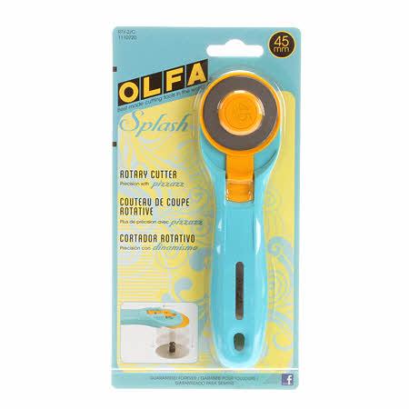 Olfa Splash Rotary Cutter Aqua - RTY2C