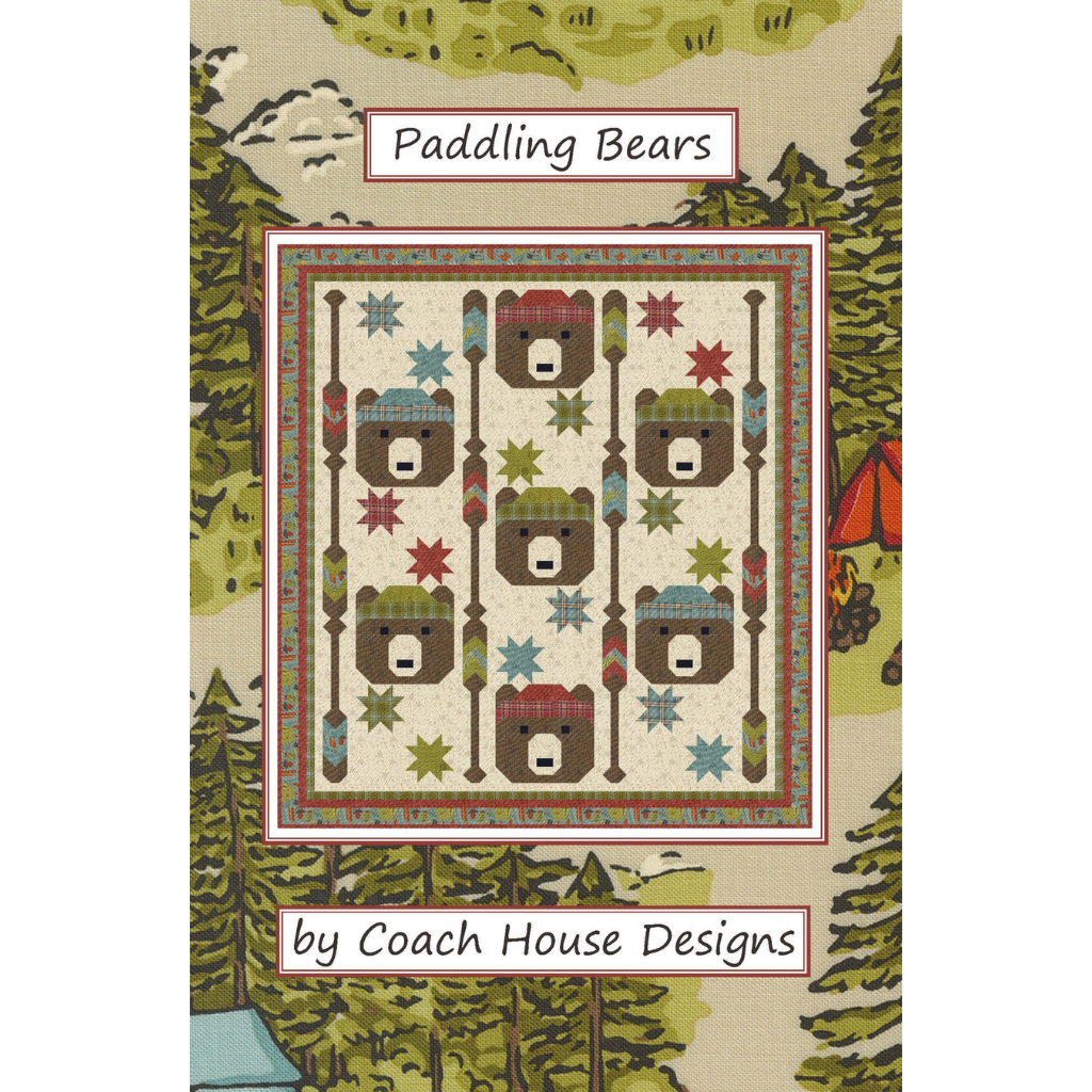 Paddling Bears - Calendar Series #7