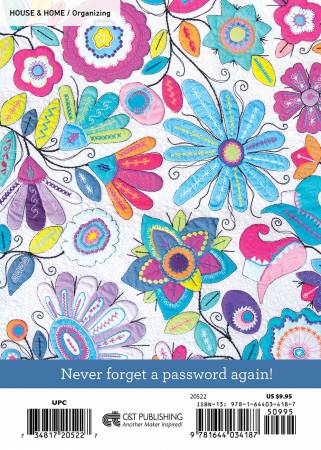 Floral Magic Password Keeper # 20522