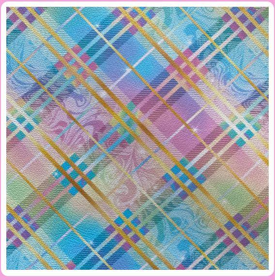 Pastel  Rainbow Plaid