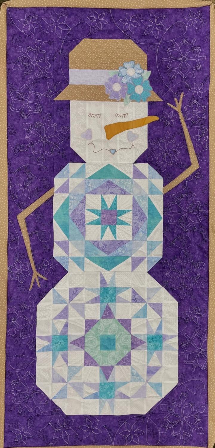 Patchwork Snowman - CP355
