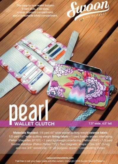 Pearl Wallet Clutch - SWN010