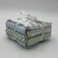Peas in a Pod Flannel - Fat Quarter Bundle- Blue - 6 Pack