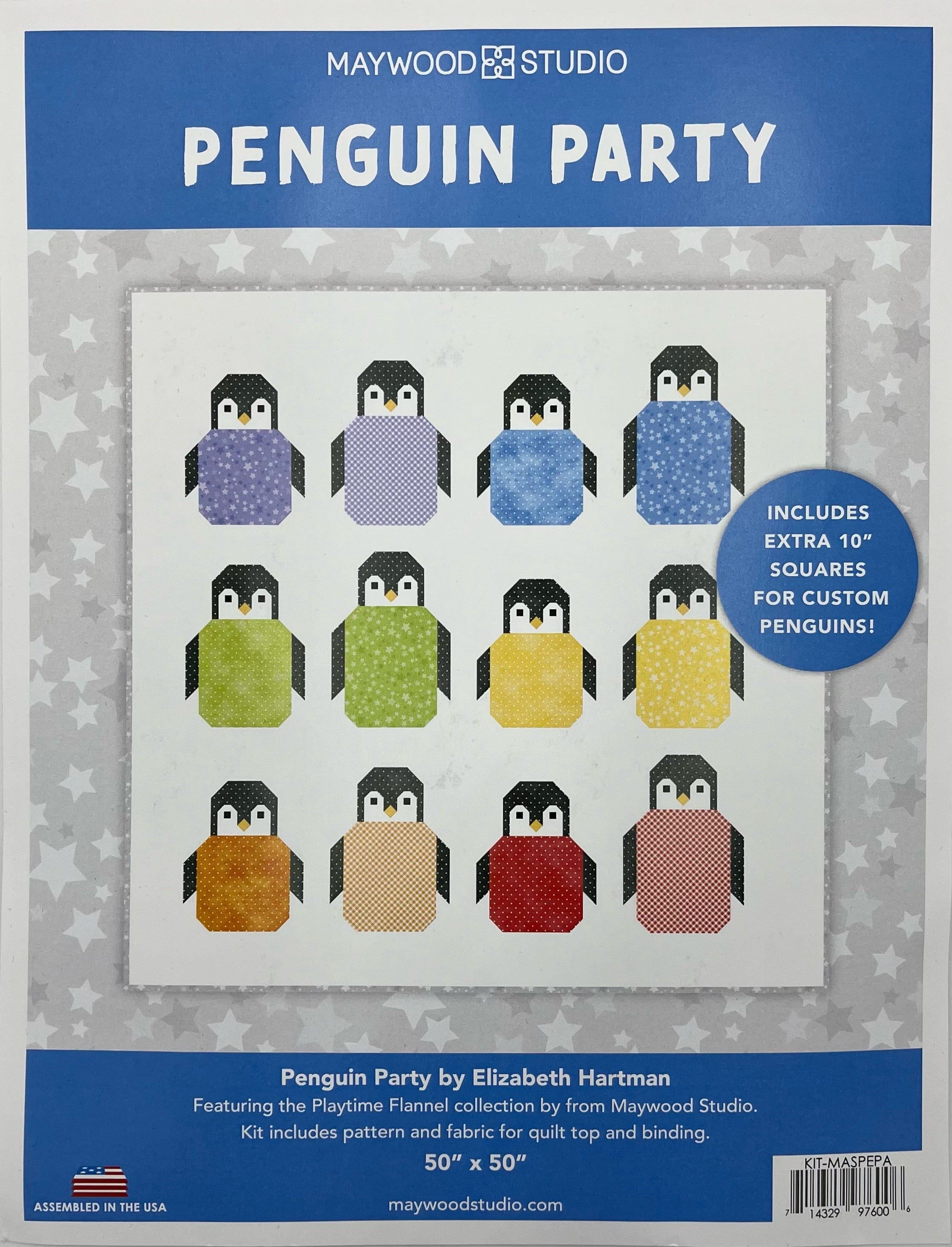 Penguin Party Kit 50in x 50in # KIT-MASPEPA