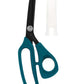 Perfect Scissors Dark Teal 8-1/2in Bent Handle Micro-Serrated Non-Slip Blade # KKB032