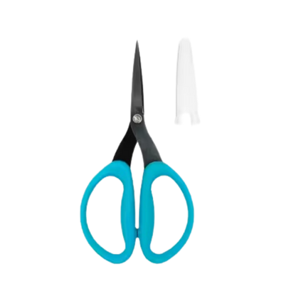 Perfect Scissors Karen Kay Buckley 6 inch Medium Blue # KKBPSM