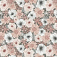 Petals & Pewter - Dusty Rose - Packed Flowers - BQ4571-22