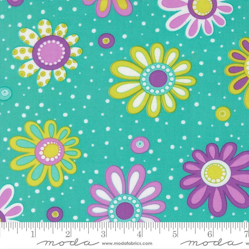 Pick Me - Flower Power Aqua - 522497-14