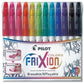 Pilot Frixion Erasable Felt-Tip Markers, 2.5mm, 12 Piece Set