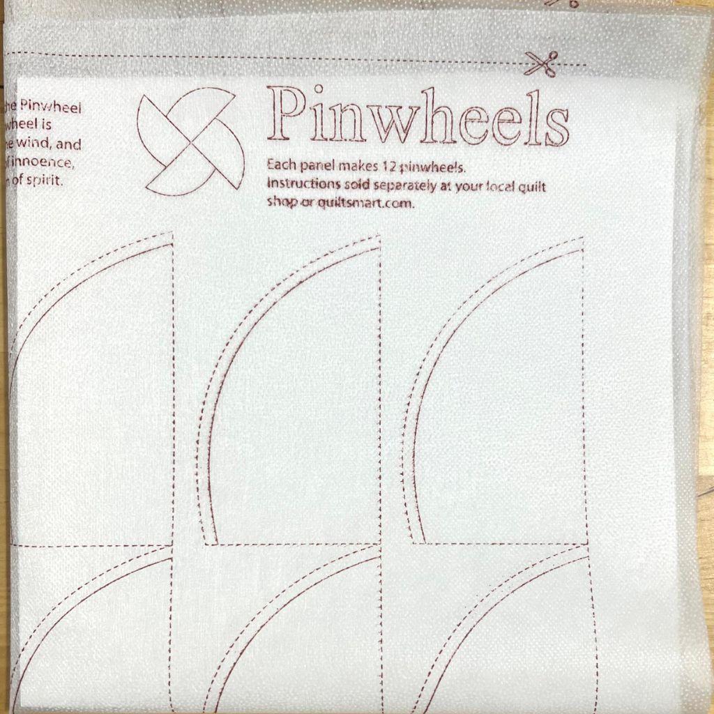 Pinwheels Printed Interfacing