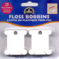 Plastic Floss Bobbin 28ct # 6102-12