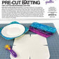 Plate Cozy Pre Cut Batting 8ct - TGQ102
