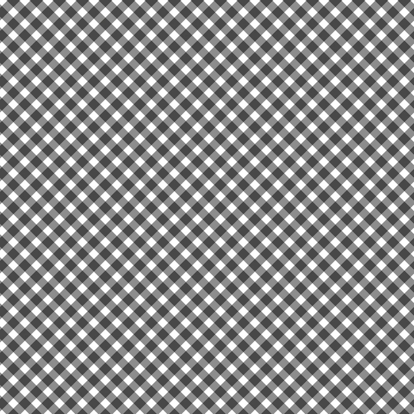 Playtime Flannel - Bias Gingham - Black - MASF10691-J