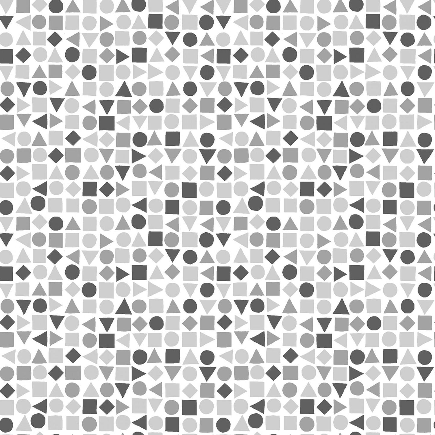 Playtime Flannel - Shapes - Black - MASF10694-J