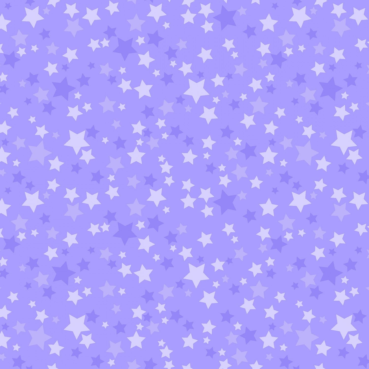 Playtime Flannel - Stars - Violet - MASF10692-V