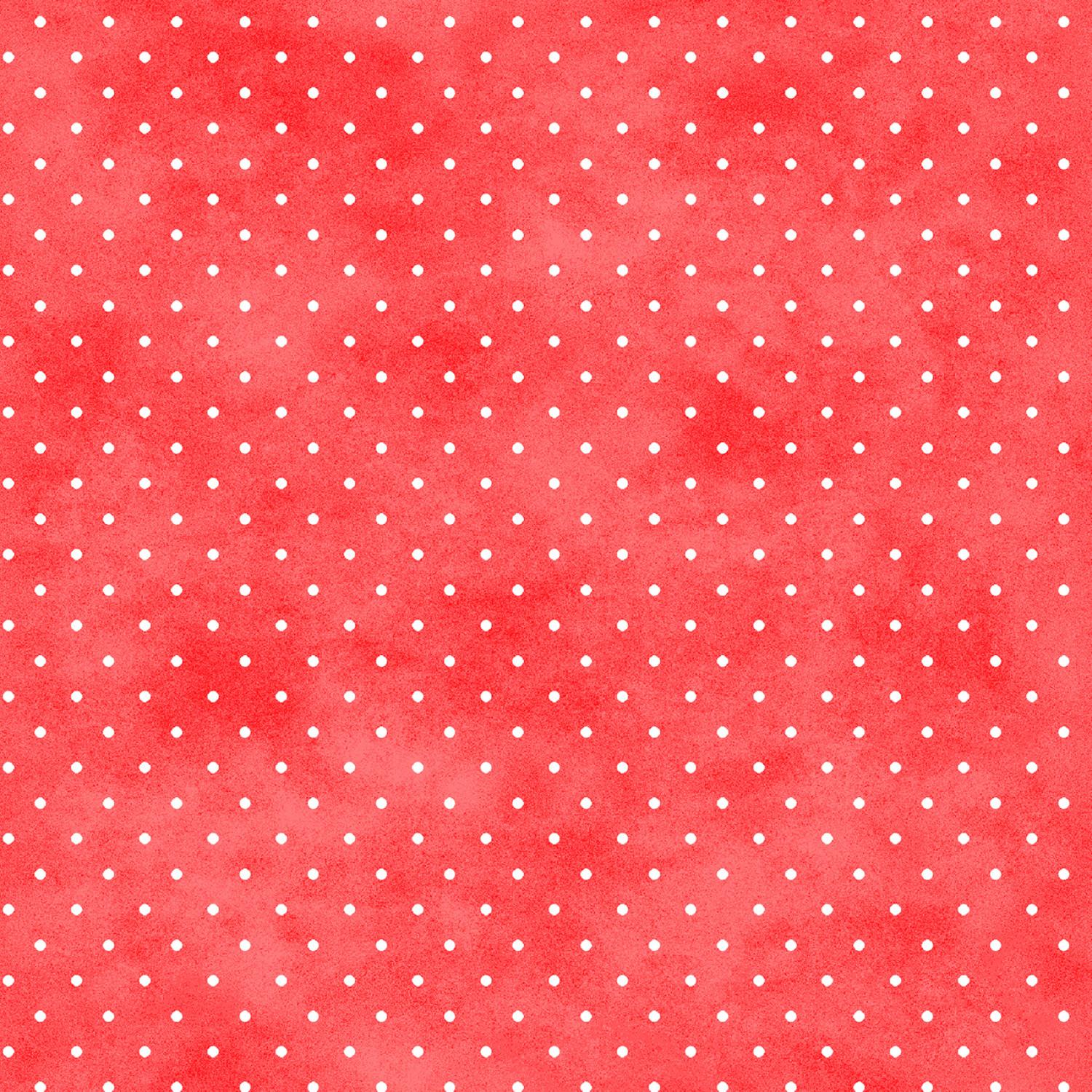 Playtime Flannel - Tiny Dot - Red - MASF10690-R