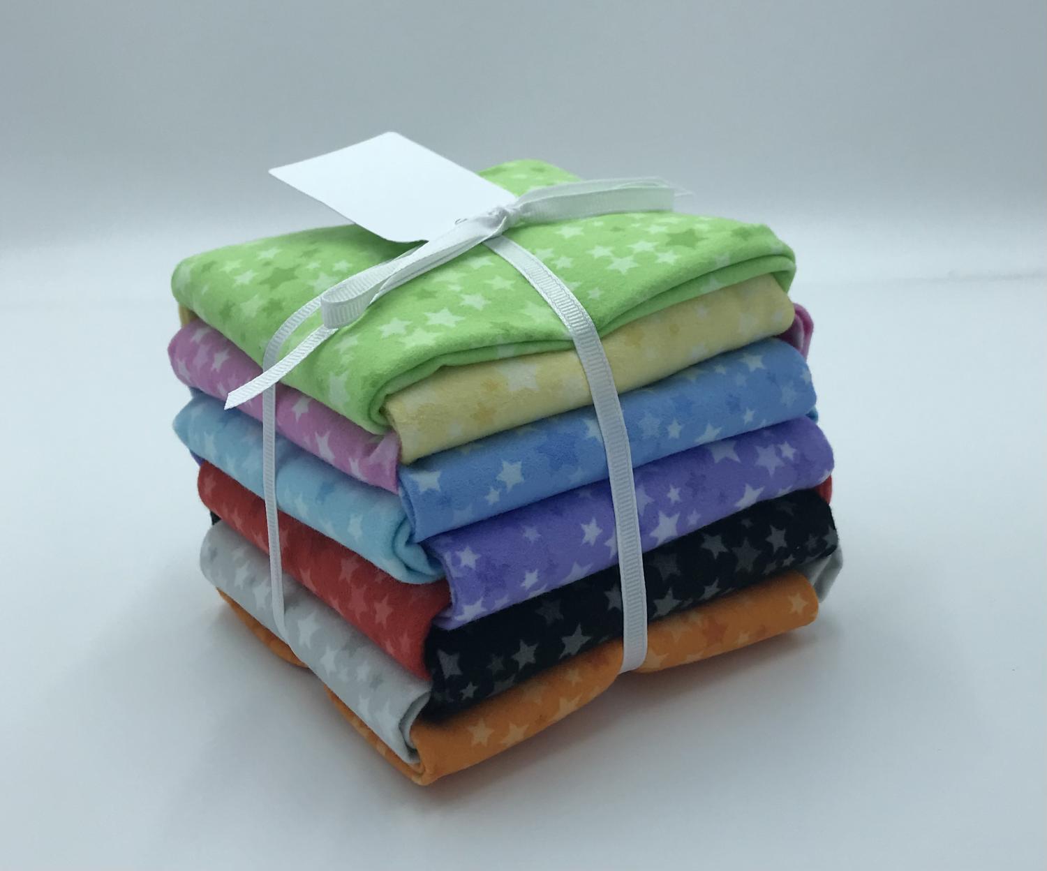 Playtime Flannel Fat Quarter Bundle - 10 pack