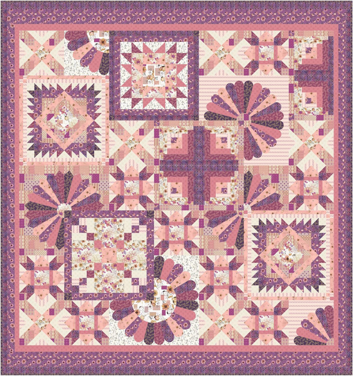 Plum Blossom Block of the Month - Registration - Starts end of June 2027