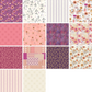 Plum Blossom Block of the Month Fat Eighths Insurance Bundle - Starts end of June 2027