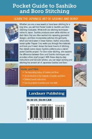Pocket Guide to Sashiko and Boro Stitching # L0451P