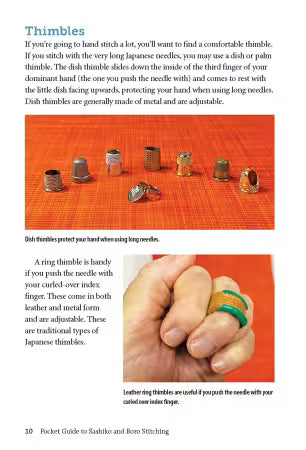 Pocket Guide to Sashiko and Boro Stitching # L0451P