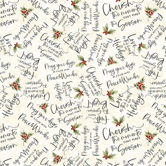 Poinsettia Radiance - Word Toss - LMW110-10-76