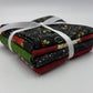 Poinsettia Radiance Fat Quarter Bundle - Dark Colorway 8 Pack