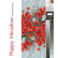 Poppy Meadow - Tote Bag Panel - Charcoal Multi - C29093-97