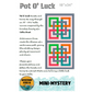 Pot O' Luck Table Runner Pattern - Downloadable