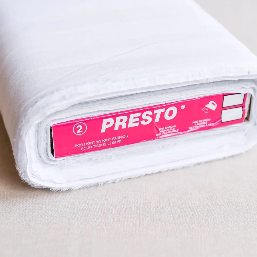 Presto Interfacing - White - 30" wide
