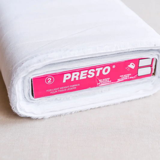 Presto Interfacing - White - 30" wide