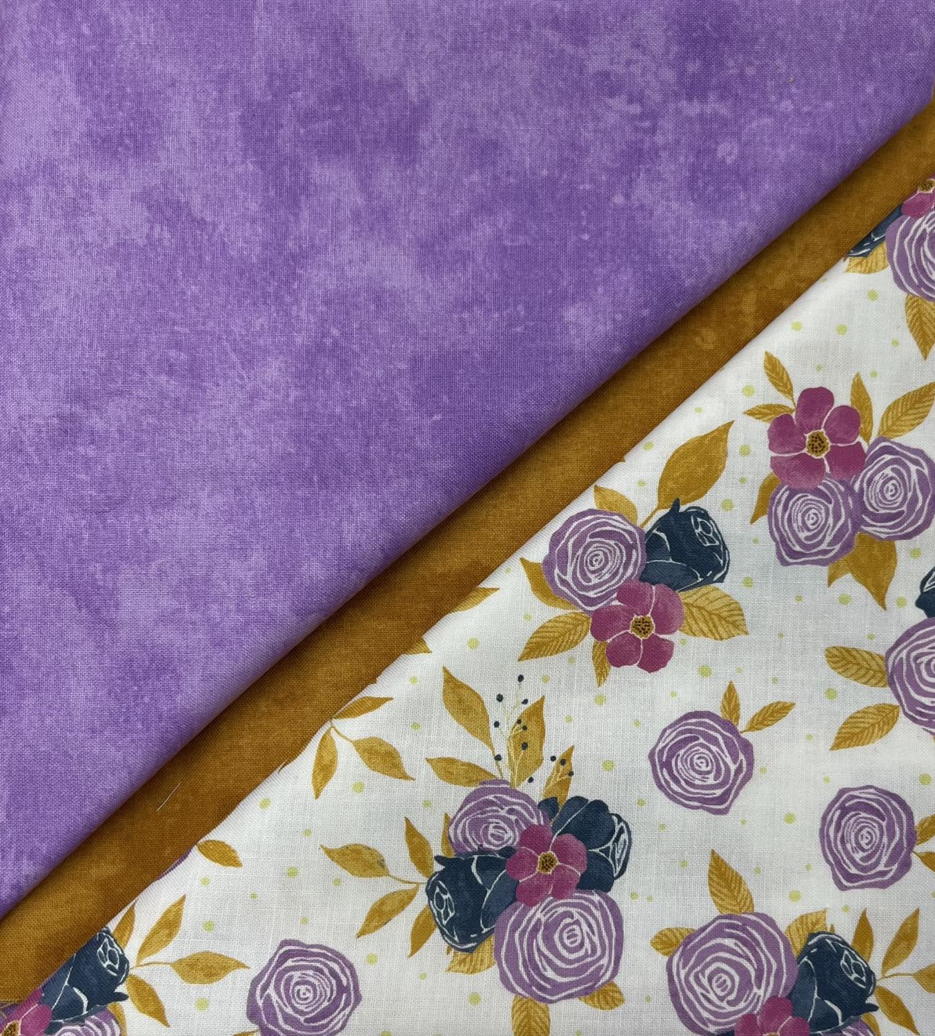 Pretty Posey 3 Yard Quilt Kit