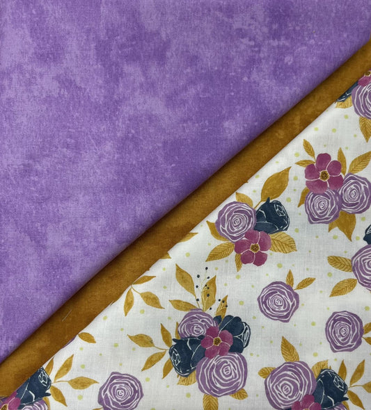 Pretty Posey 3 Yard Quilt Kit