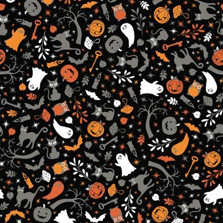 Pumpkins & Potions Black Cats & Ghosts - 10571M-J