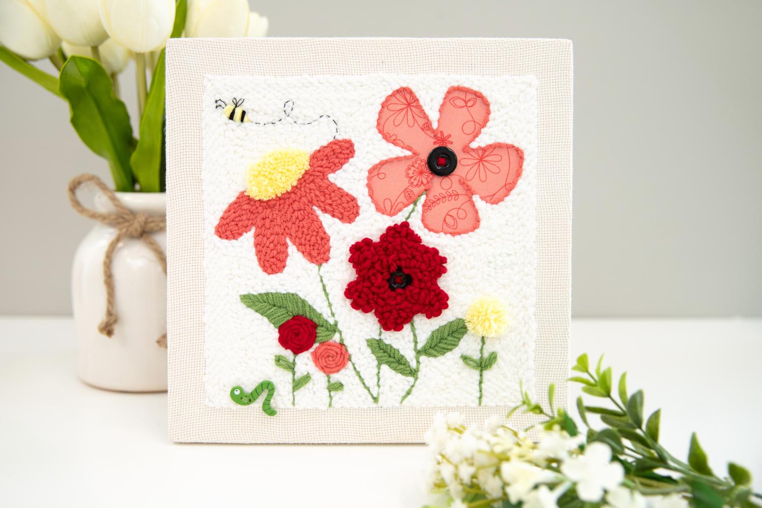 Punch Needle Kit - Needle In Bloom