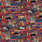 Purrfect Patchwork Cats - Cats On Quilts - CD4250-Multi