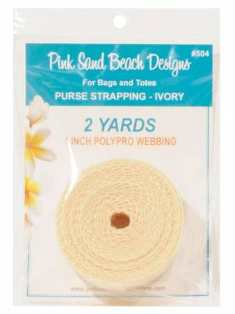 Purse Strapping - Ivory - PSB504