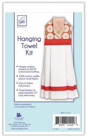 Quilt As You Go Hanging Towel Kit # JT-1449